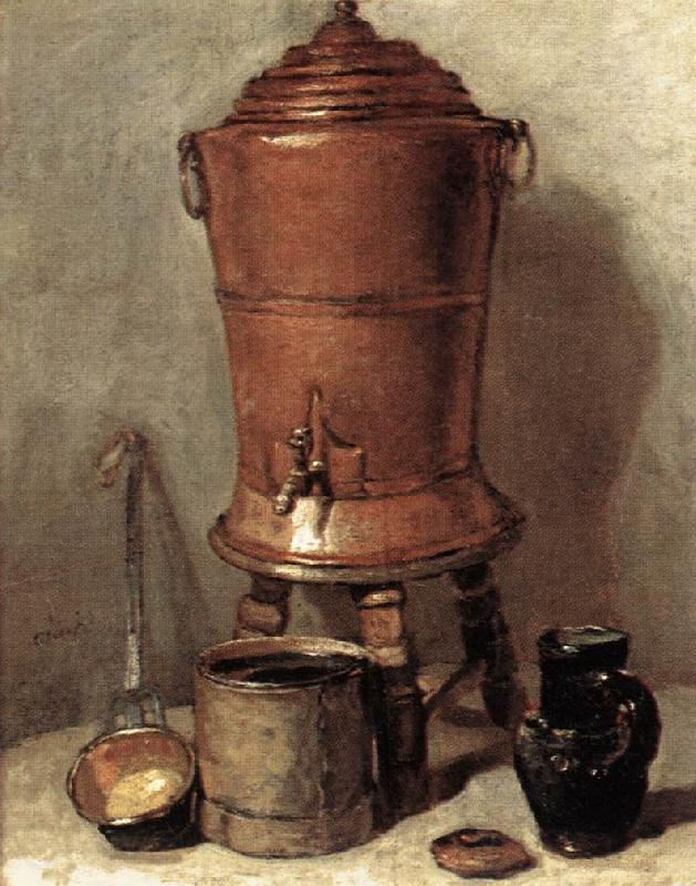 jean-Baptiste-Simeon Chardin The Copper Drinking Fountain Germany oil painting art